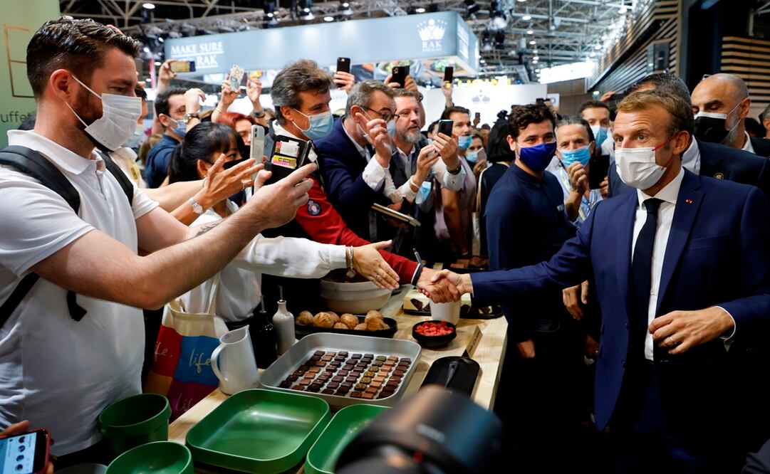 “Si tiene que decirme algo, que venga”, comentó el jefe de Estado de 43 años. Foto: EFE