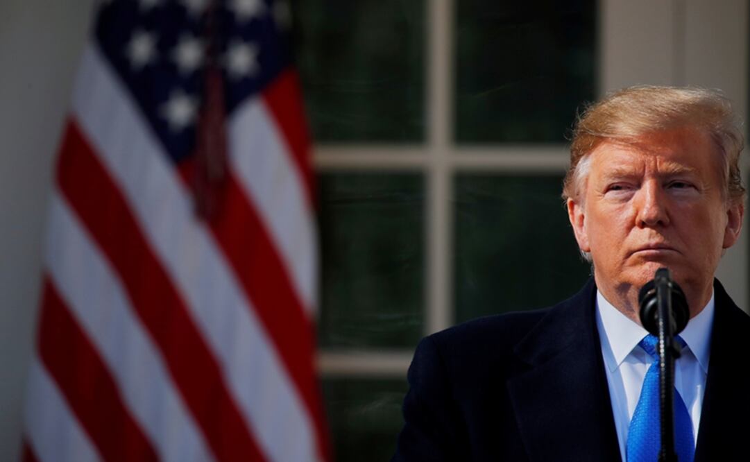 El presidente Donald Trump consiguió el fallo a su favor, que le permitirá mantener su política de asilo al menos temporalmente. Foto: Reuters