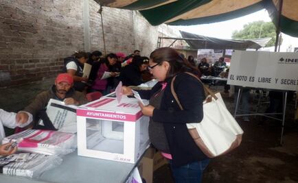 Con retraso, inician las votaciones en el Edomex
