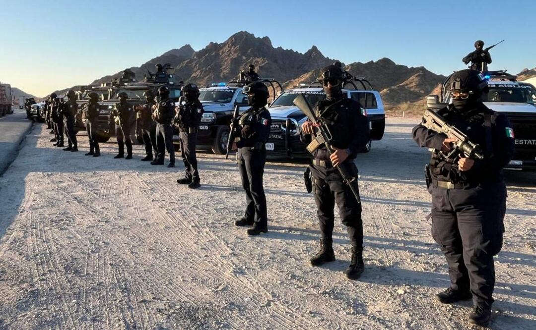 El regreso del Mando Único al municipio de San Luis Río Colorado, Sonora busca fortalecer la seguridad y continuar la recuperación de la paz en la entidad (09/04/2025). Foto: Seguridad Pública Sonora