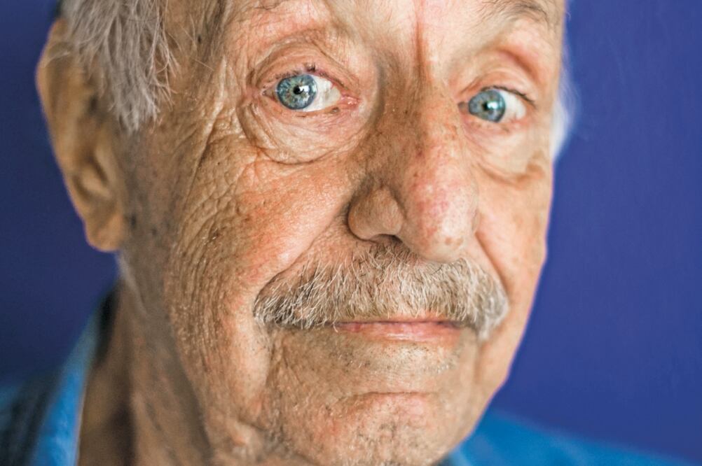 En su última charla con EL UNIVERSAL, el monero cuidó su imagen (GERMAN ESPINOSA. EL UNIVERSAL)