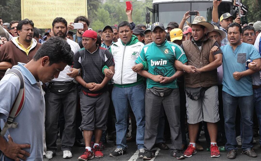 Maestros vuelven a la CDMX el lunes; realizarán marchas y toma de aeropuertos