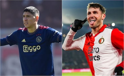 Santiago Giménez, Edson Álvarez y Érick Gutiérrez figuran en el once ideal de la Eredivisie