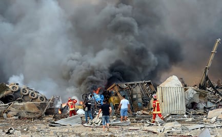 Líbano declara luto nacional tras explosión en Beirut