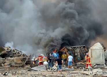 Líbano declara luto nacional tras explosión en Beirut