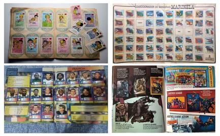 Los álbumes de antaño y la emoción de intercambiar estampas