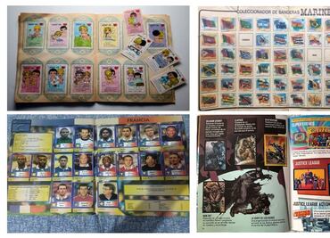 Los álbumes de antaño y la emoción de intercambiar estampas