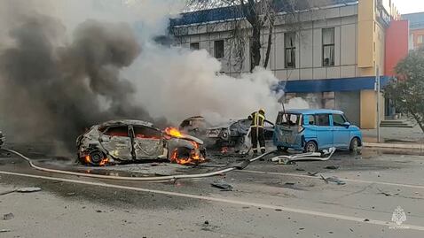 Bombardeo ucraniano en ciudad rusa de Belgorod deja 10 muertos, según Moscú