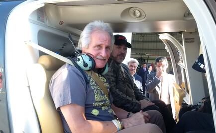 Ex baterista de "The Beatles" recorre el DF desde las alturas 