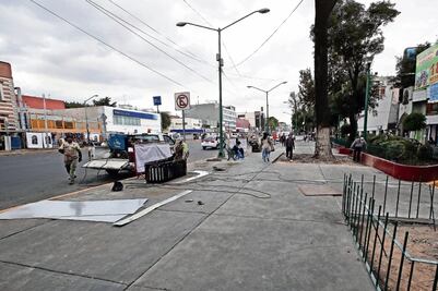 Recuperación gradual de San Cosme tras retiro de comercios