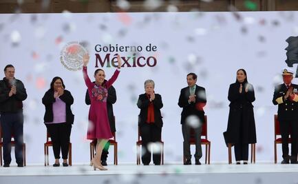 De migración a seguridad, pasando por relación México-EU; los puntos clave del discurso de Sheinbaum en 100 días de gobierno