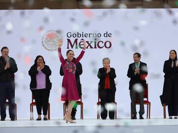 De migración a seguridad, pasando por relación México-EU; los puntos clave del discurso de Sheinbaum en 100 días de gobierno