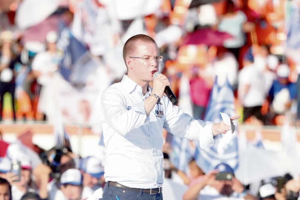 Ricardo Anaya garantizó a los jóvenes de Tamaulipas un programa de becas “potente y ambicioso”, durante un mitin en Ciudad Victoria (ARIEL OJEDA. EL UNIVERSAL)