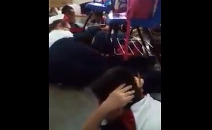 "Tenemos que cantar pecho tierra”: maestra a niños durante balacera en Sonora