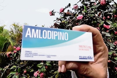 Le “receta” Amlodipino al presidente Peña