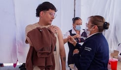 Instalan módulos de vacunación en estaciones del Metro; Benito Juárez y Miguel Hidalgo aplican dosis contra sarampión