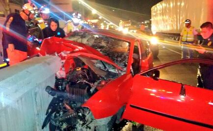 Registran fuerte choque sobre calzada de Tlalpan