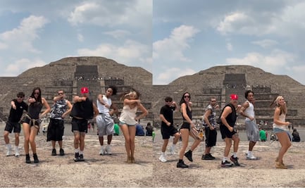 Bailarines de BTS llevan la coreografía de “FYA” a Teotihuacan