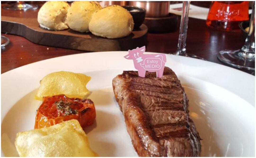 Foto: Karla Pineda/ Corte de carne en Rubaiyat