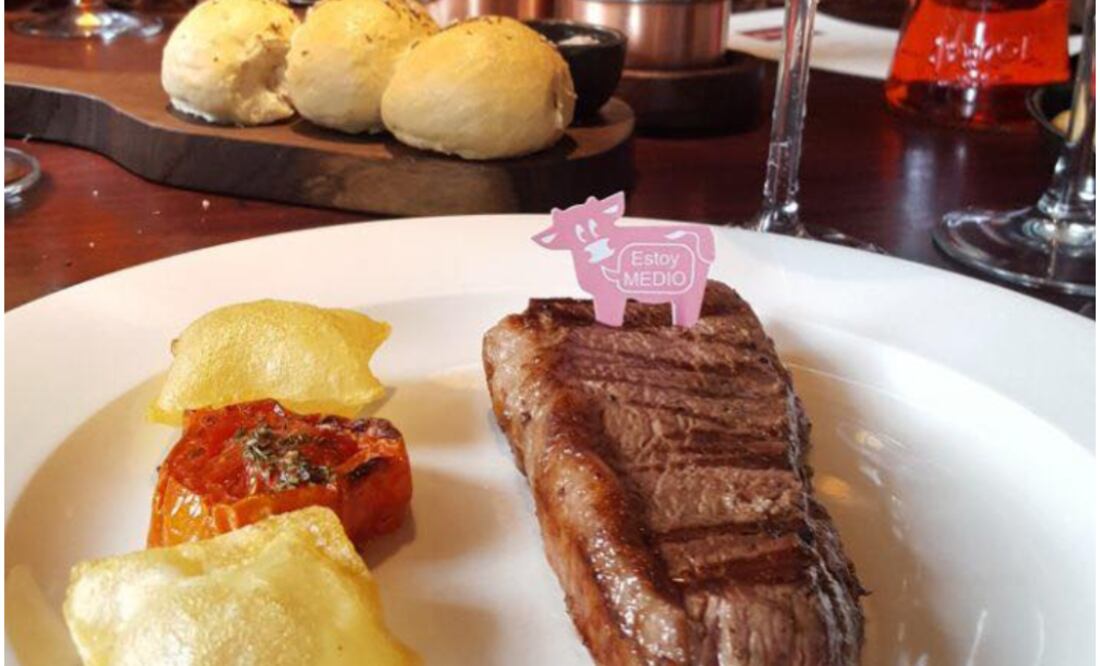 Foto: Karla Pineda/ Corte de carne en Rubaiyat