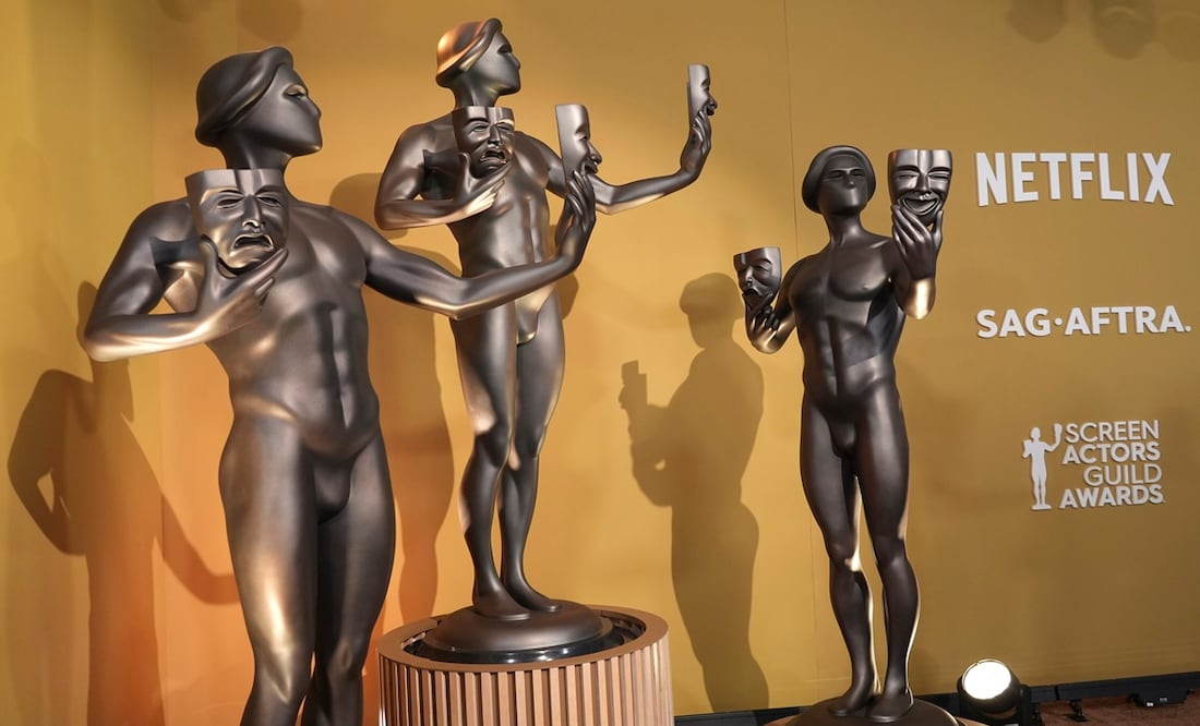 La entrega premia a lo mejor del cine y la televisión. Foto: AP