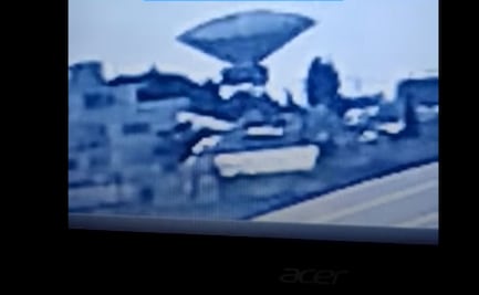 VIDEO. Captan momento exacto del colapso de tanque de agua en Texmelucan