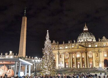 Mexican decorations embellish the Vatican