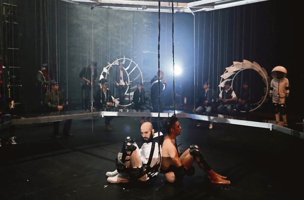 Puesta en escena en el Centro Cultural del Bosque. Foto: El Universal, archivo