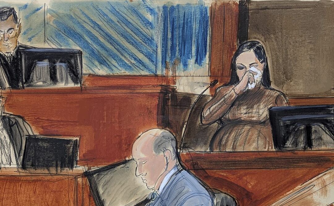 Cassie Ventura se seca las lágrimas mientras testifica en el tribunal federal de Manhattan el martes 13 de mayo de 2025, en Nueva York. Foto: Elizabeth Williams vía AP.