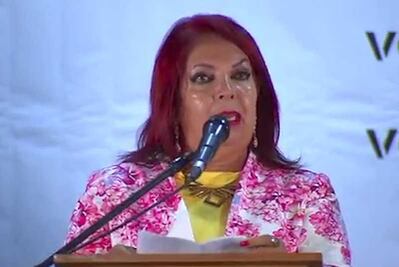 Candidata de Nuevo León cantinflea en debate