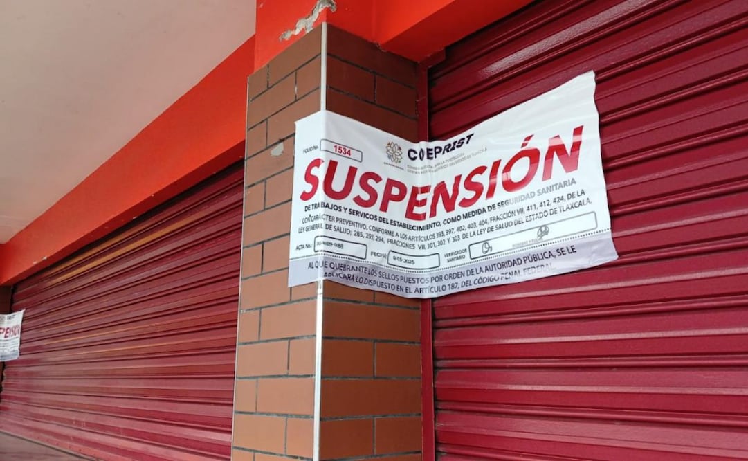 Suspenden franquicias de El Pollo Feliz en 3 municipios de Tlaxcala (12/05/2025). Foto: Especial