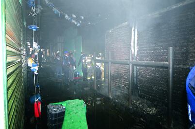 Incendio en La Merced; lo atribuyen a cortocircuito