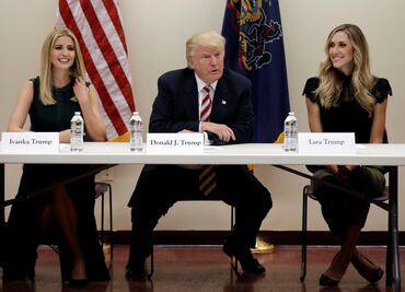 Donald Trump promociona política de cuidado infantil