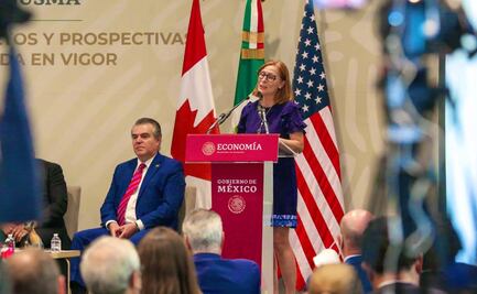 Tatiana Clouthier se reúne con AMLO tras anuncio de Canadá sobre T-MEC 