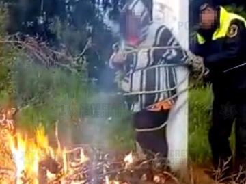 Intentan quemar viva a mujer acusada de robo en Edomex