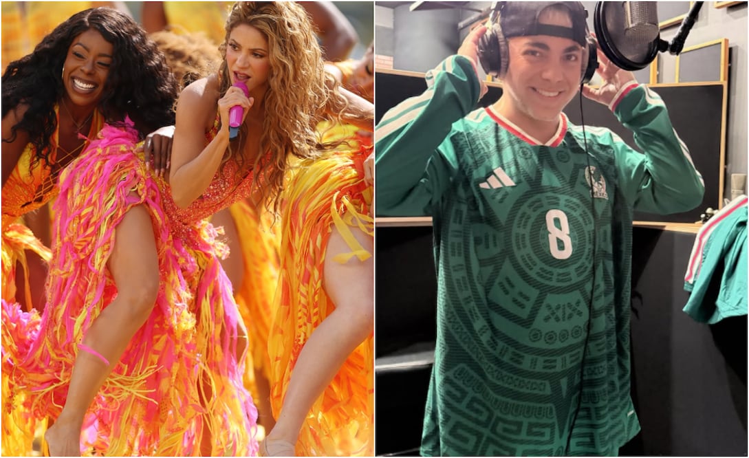 Shakira y Christian Castro, exponentes de la música en español, desde la década de los noventa.
Fotos: Instagram, vía @shakira & @elgallitocristian