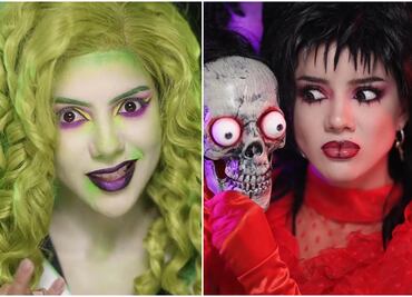 TikTok: Doris Jocelyn cambia "trend mexa" y se inspira en Beetlejuice