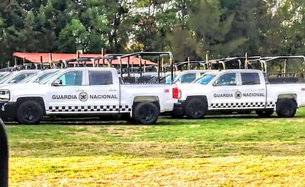 Estos son los vehículos con los que patrullará la Guardia Nacional 