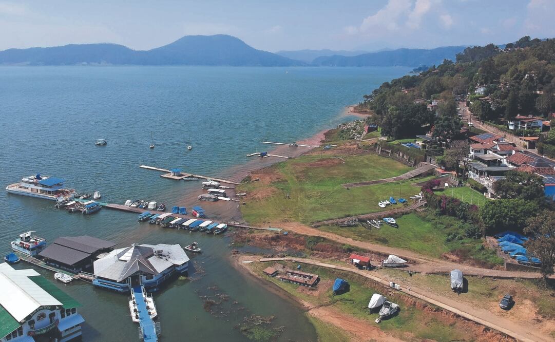 Al 10 de febrero, Valle de Bravo cuenta con un almacenamiento de 266.84 millones de metros cúbicos. ARCHIVO EL UNIVERSAL