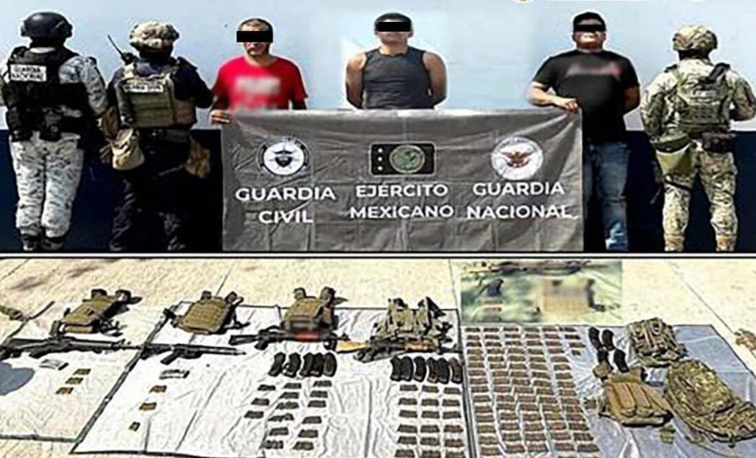 Plan Michoacán inicia operativos; caen 5 presuntos criminales en el estado por delitos de drogas y armas, incluidos 2 menores. Foto: Especial