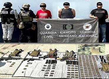 Plan Michoacán da primeros golpes al crimen; detienen a cinco presuntos criminales, entre ellos dos menores