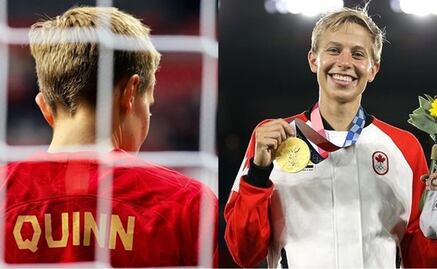 Quinn, la primera persona no binaria en jugar una Copa del Mundo