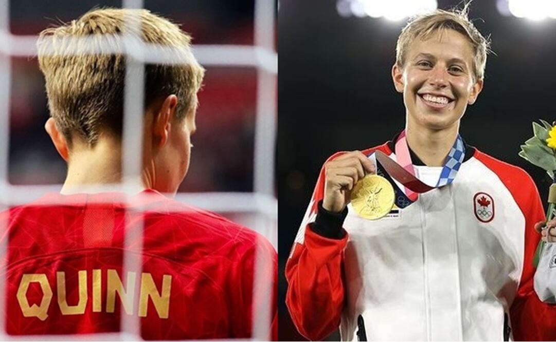 Quinn, futbolista canadiense y medallista de los Juegos Olímpicos de Tokio 2020 - Fotos: @thequinny5 en Instagram