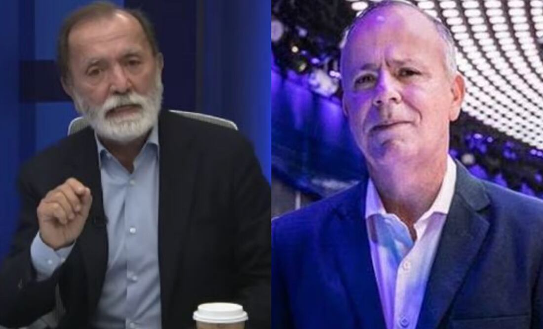 Epigmenio Ibarra y Ciro Gómez Leyva. Foto: Archivo / EL UNIVERSAL