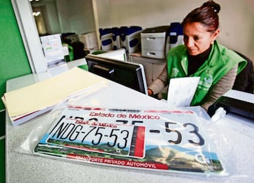 Reemplacamiento en Edomex costará 376 pesos en noviembre y diciembre