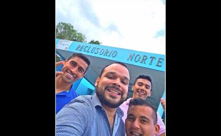 “Hobbit” recibe la visita de compañeros en el Reclusorio Norte