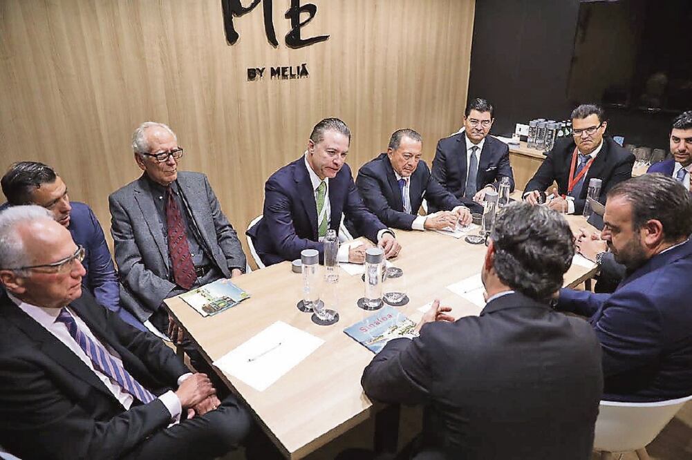 El gobernador Quirino Ordaz se reunió con directivos de Meliá y Barceló. Dice que las inversiones en Mazatlán se multiplicarán por el Tianguis Turístico 20 18. 