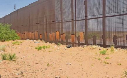 Parchan muro de día y lo vuelven a cortar de noche