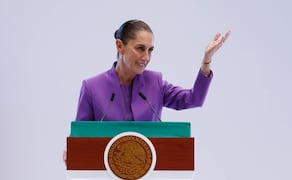 La presidenta Claudia Sheinbaum rinde su segundo informe de gobierno en Palacio Nacional, el 1 de septiembre de 2026. Foto: Diego Simón Sánchez/ EL UNIVERSAL