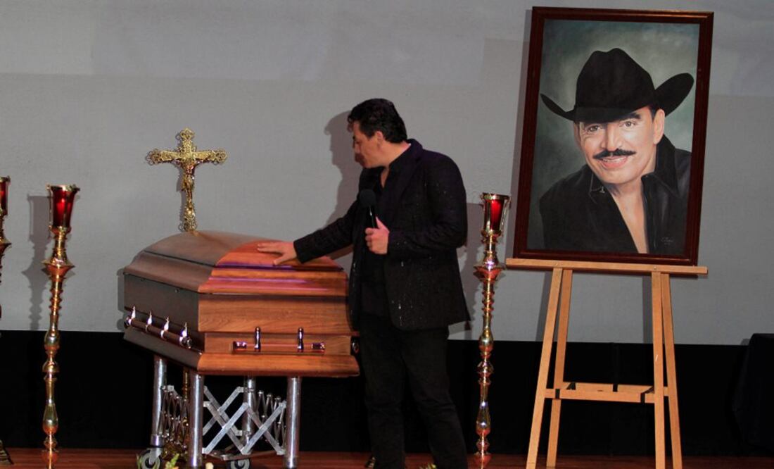 El hijo del cantante dijo que las muestras de cariño han superado las expectativas. FOTO:Agustín Salinas/EL UNIVERSAL